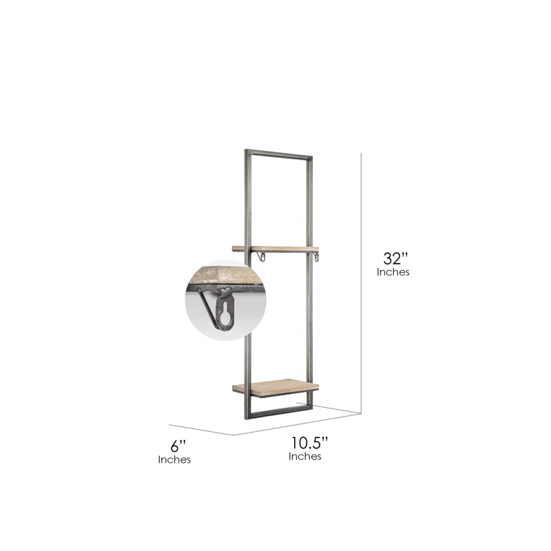 Crystal Art Gallery 10.5'' W Metal