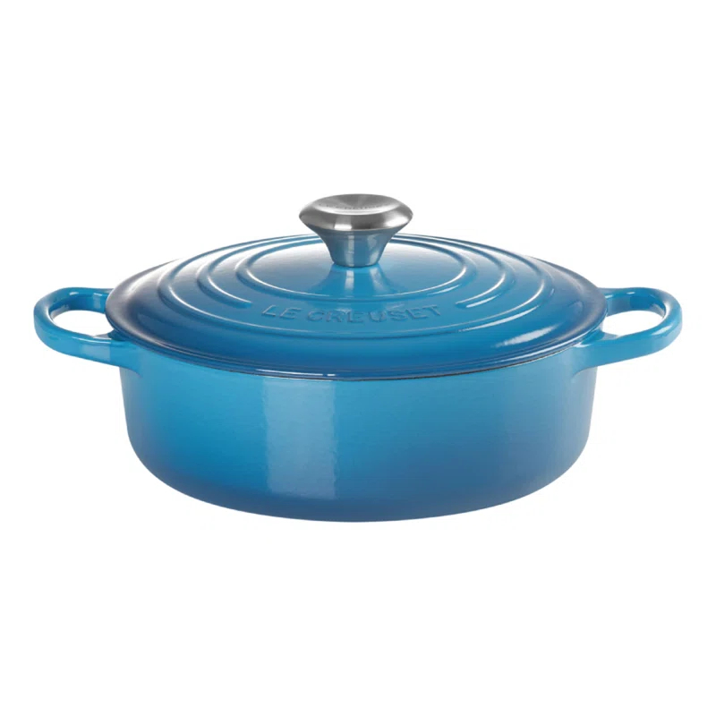Le Creuset Le Creuset Enameled Cast Iron Signature Round Wide Dutch Oven, 6.75 Qt.