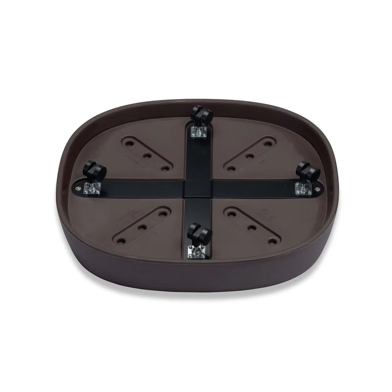 Crescent Garden Pebble Modern Durable Plant Caddy