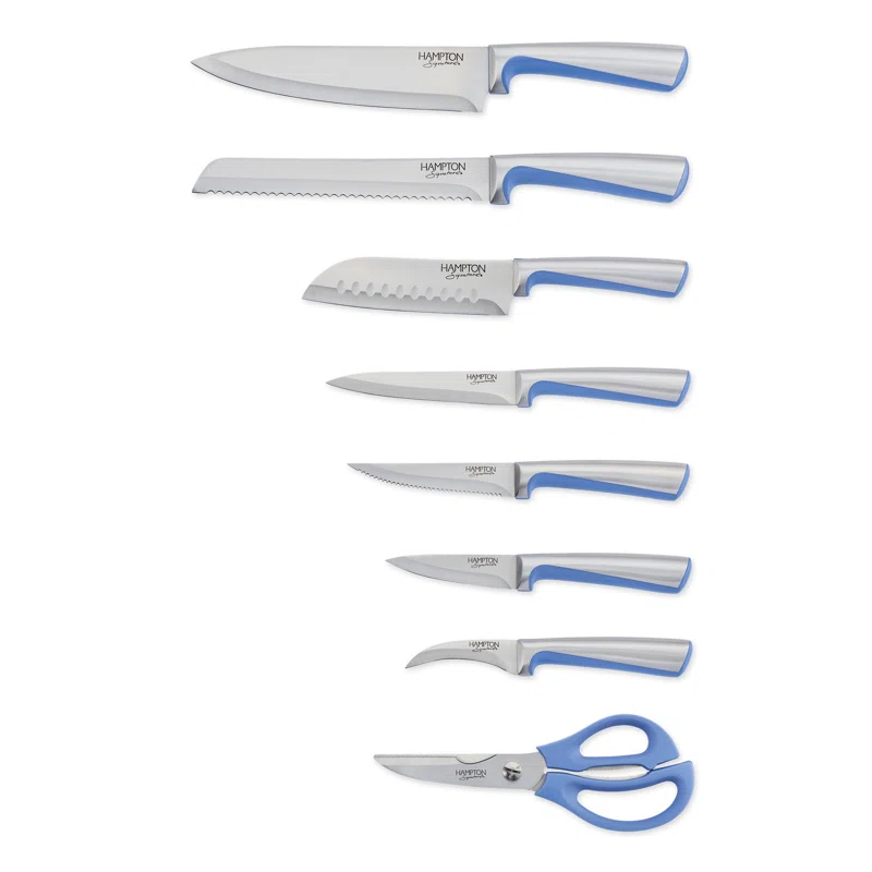 Hampton Signature Orion Blue 14 Piece Cutlery Block Set