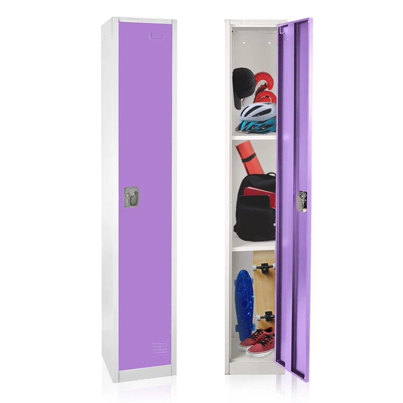 12'' Wide Steel 1-Tier School and Gym Locker