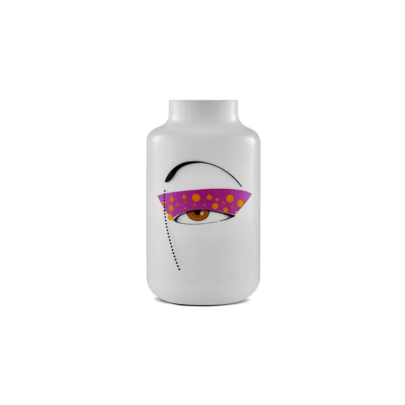 Nude Rock & Pop Artist Collection Handmade Lead Free Crystal Table Vase