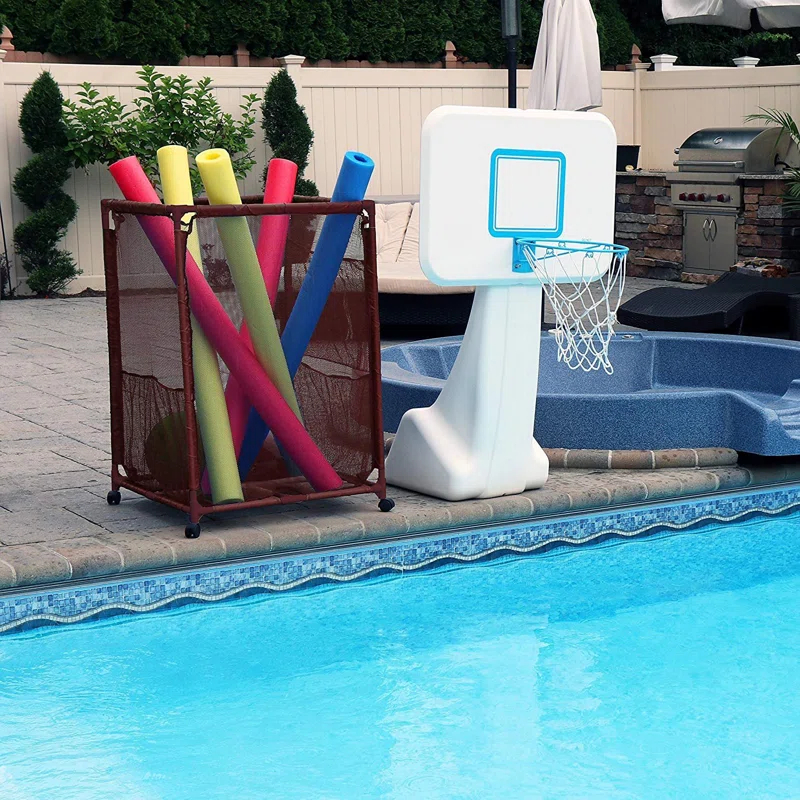 Essentially Yours Essentially Yours 24'' W 0 Gallons Water Resistant Plastic Deck Box with Wheels