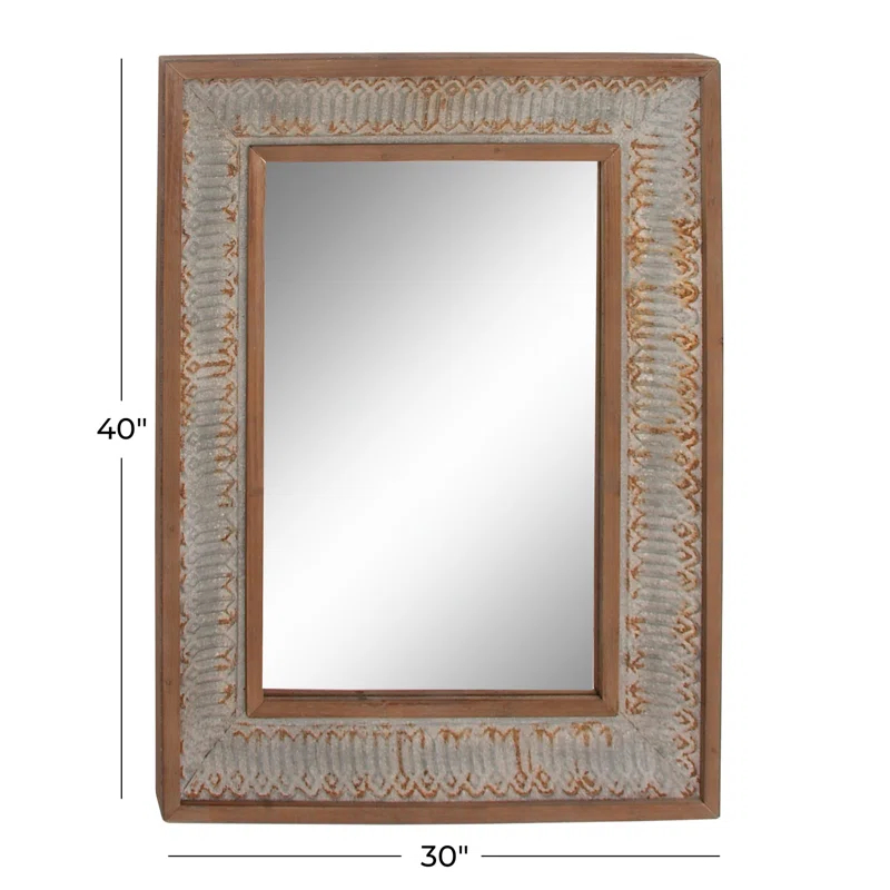 Cruce Rectangle Wall Mirror
