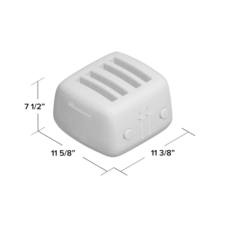 KitchenAid® 4-Slice Toaster with Manual High-Lift Lever