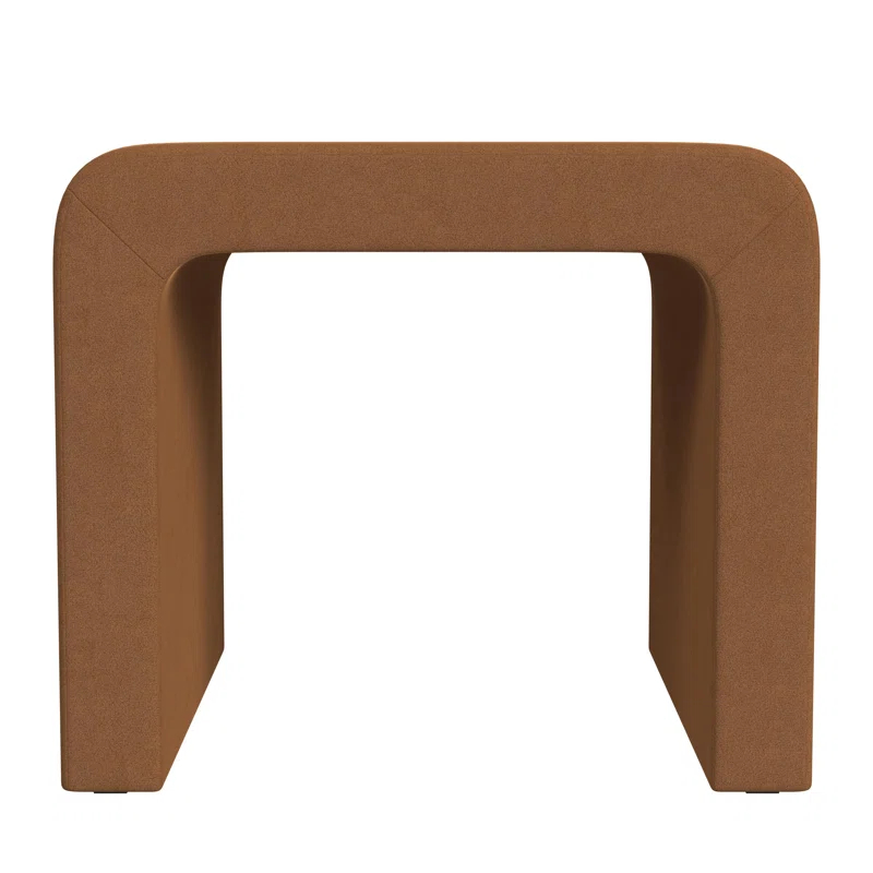HomePop Homepop Arch Ottoman - Rust