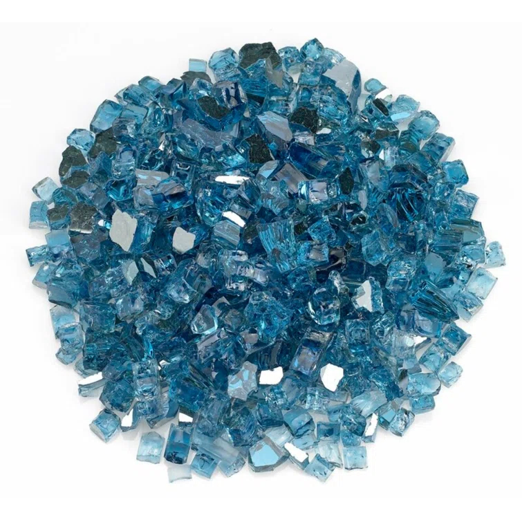 American Fireglass 1/2" Reflective Fire Pit Glass