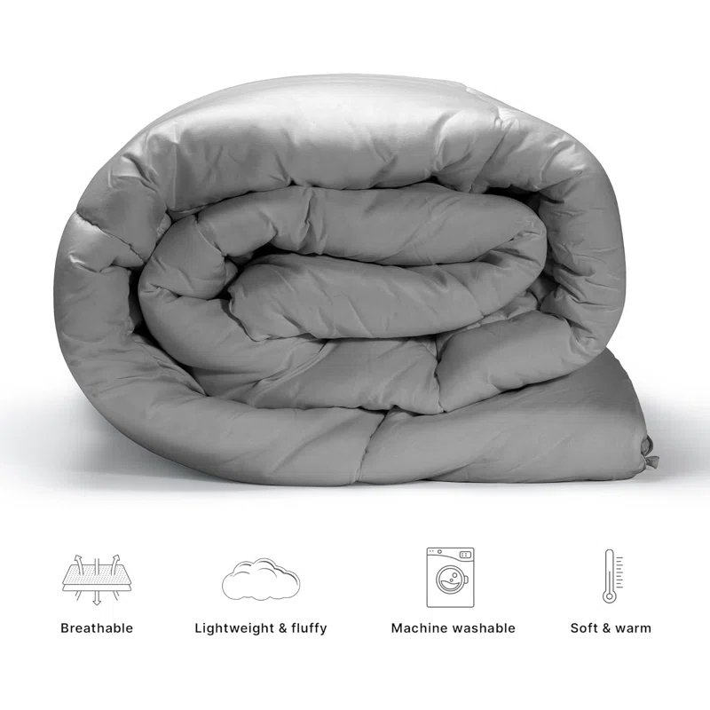 CGK Linens Premium Quality Goose Down Alternative Comforter - Warm & Lightweight