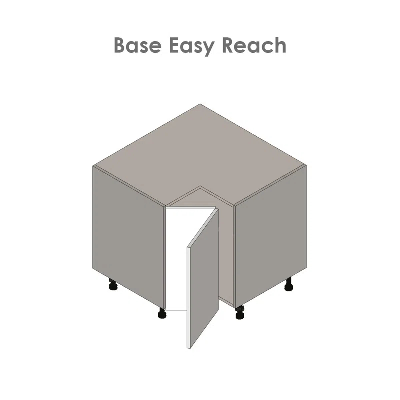 WALLKITCHENS 34.5'' H Particleboard Corner Base Cabinet Ready-to-Assemble