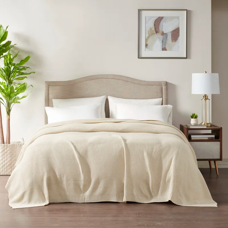 INK+IVY Bree Knit Blanket