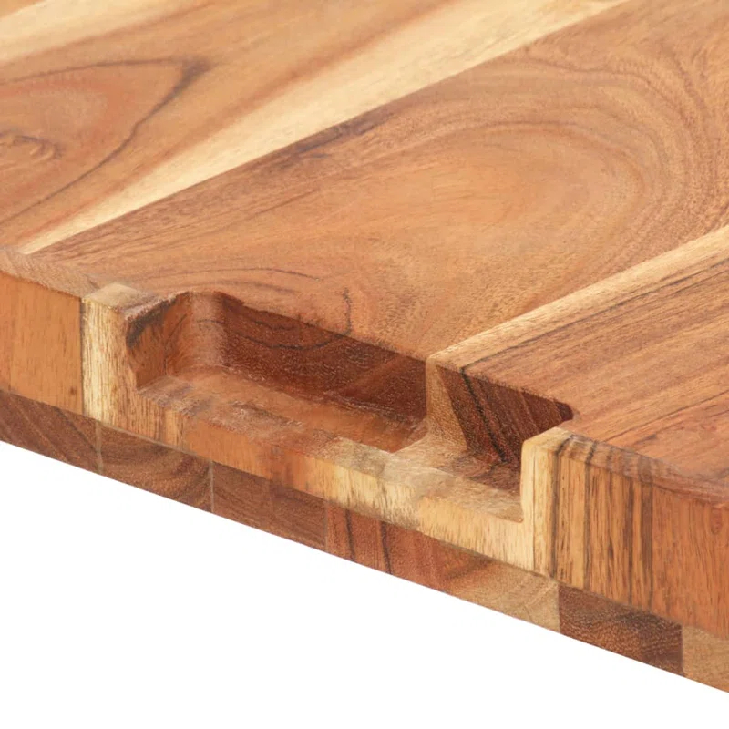 vidaXL VidaXL Chopping Board Cutting Board Kitchen Worktop Saver Solid Wood Acacia