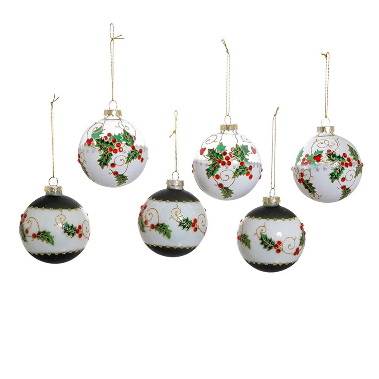 Kurt Adler Glass Ball Ornament