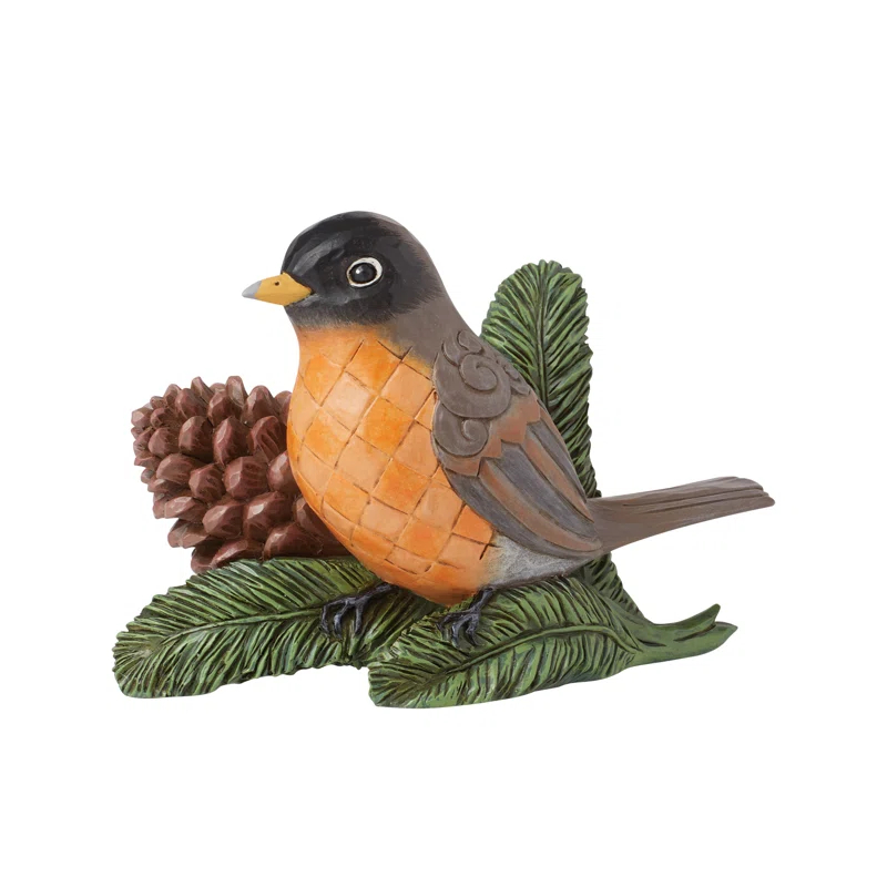 Jim Shore Jim Shore Heartwood Creek Robin Bird Figurine 4in H
