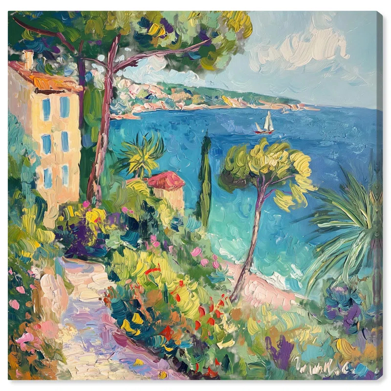 Art Remedy Coastal Dreamscape Canvas Classic Coastal Art by Art Remedy