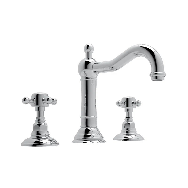 Country Bath Widespread Acqui Faucet with Double Lever Handles