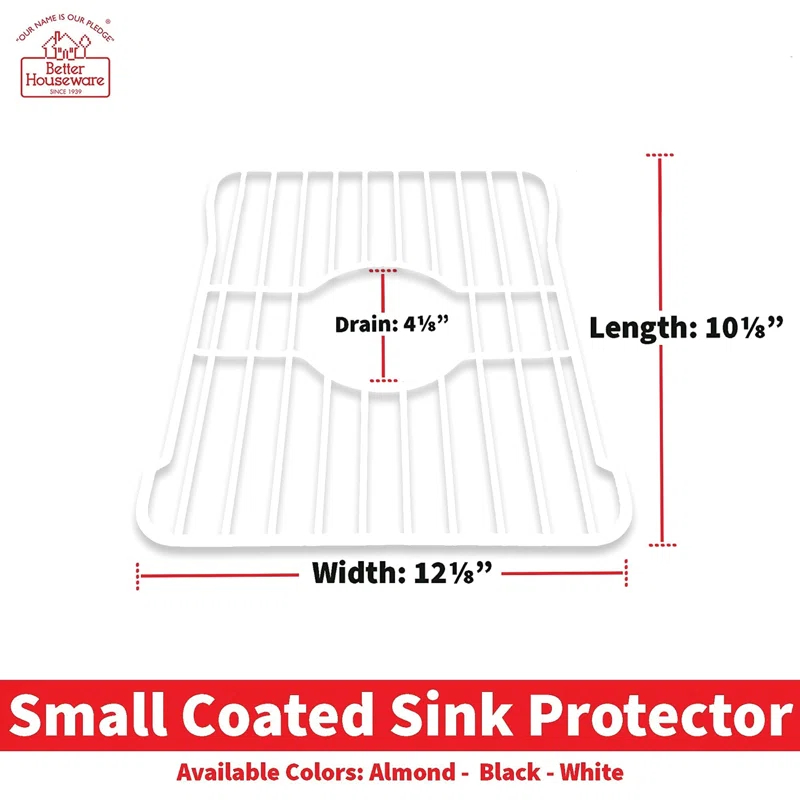 Better Houseware Steel Over The Sink Dish Rack