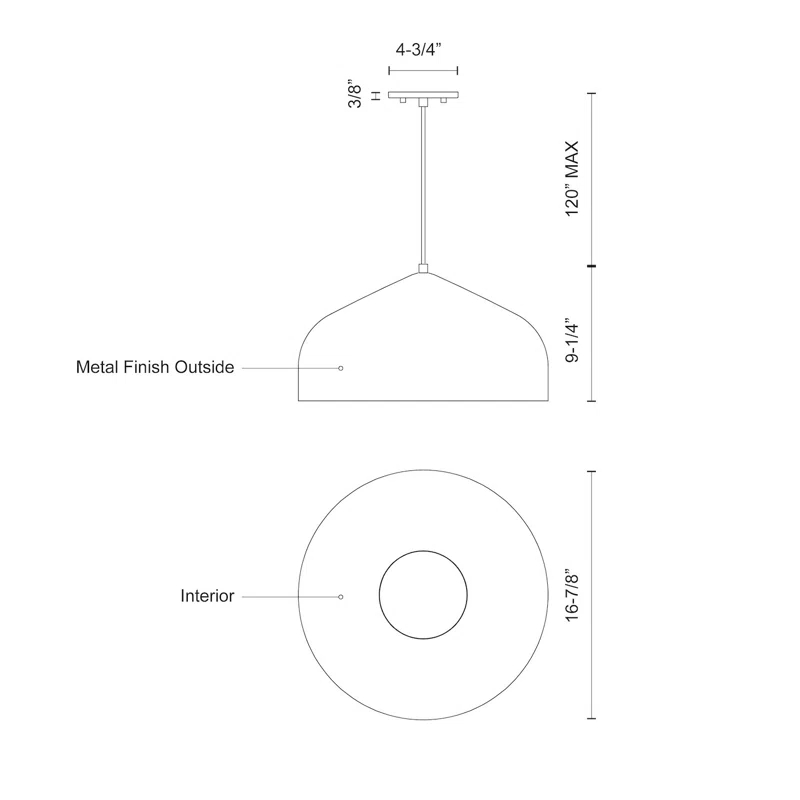 Kuzco Lighting Helena 1 - Light LED Single Pendant
