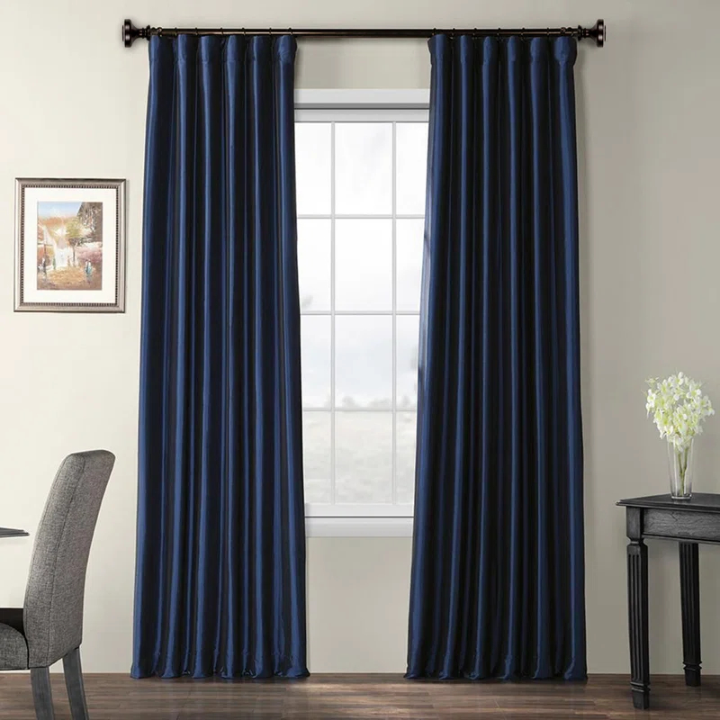 Red Barrel Studio® Gottlieb Steel Adjustable Single Curtain Rod