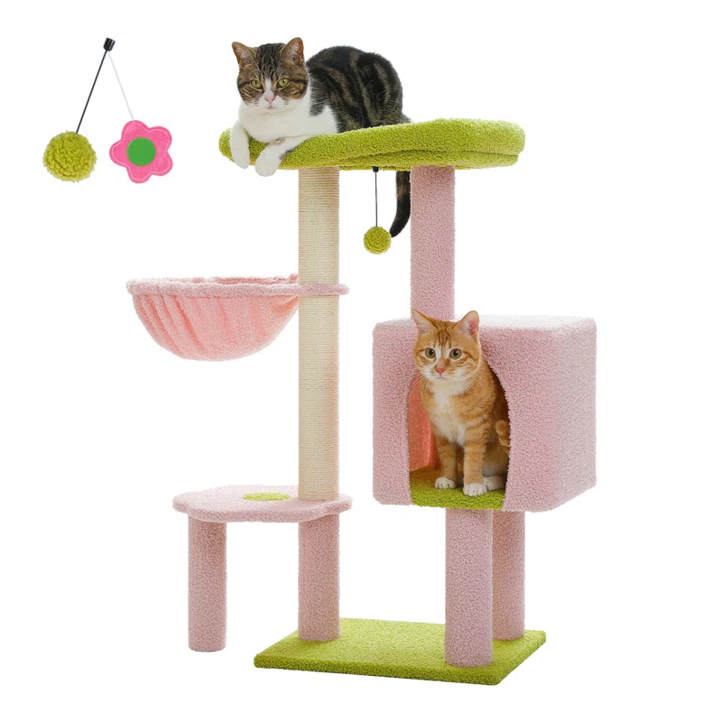 Indoor 35.4"H Cat Tree