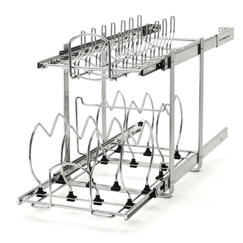 Rev-A-Shelf Rev-A-Shelf Pullout Cabinet Pot and Pan Organizer