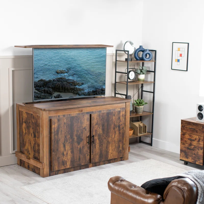 Vivo Vivo Tv Motorized Vertical Stand Lift for 32" to 55" Screens, Mount-E-UP65A