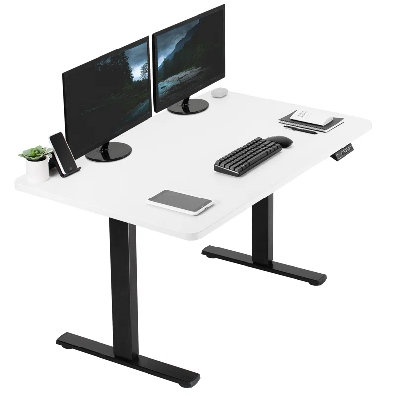 Vivo VIVO Single Motor Electric Desk with Push Button Memory Controller