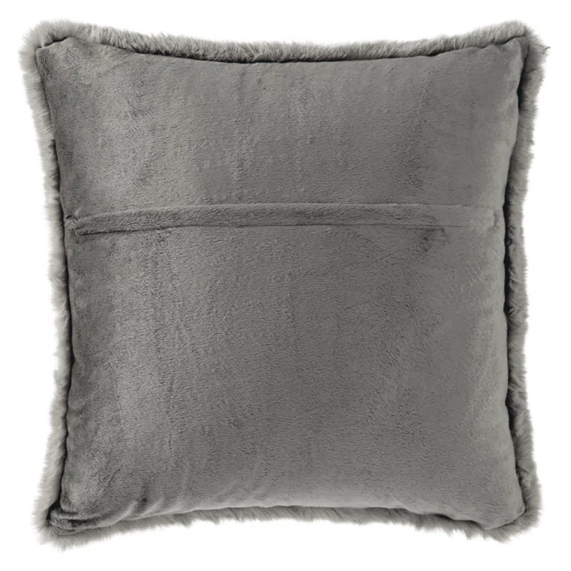 Tahari Clooney 20" x 20" Faux Fur Decorative Pillow | Wayfair