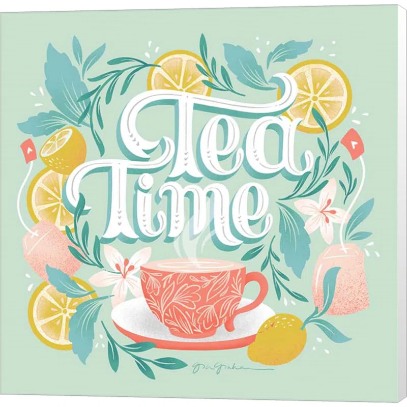 Red Barrel Studio® " Tea Time V " by Gia Graham