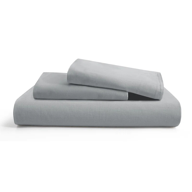 Peace Nest Linen and Cotton Duvet Cover with Pillowcase