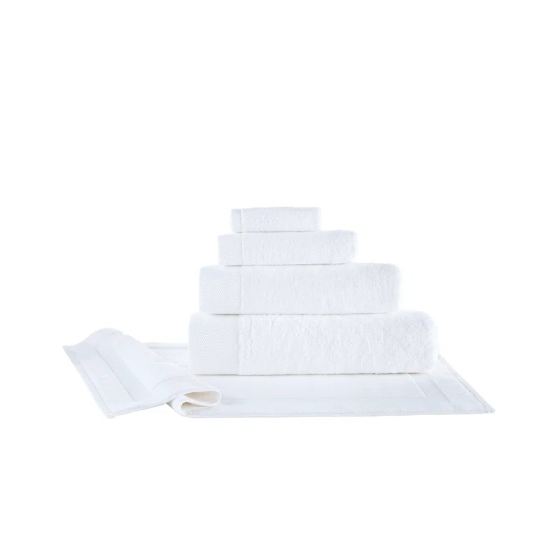 Brooks Brothers Brooks Brothers Solid Signature 6 Pcs Towel Set (Set of 6)