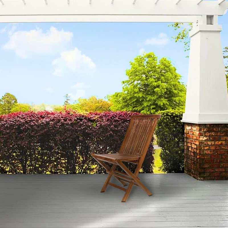 Nordic Teak Outdoor Folding Chair