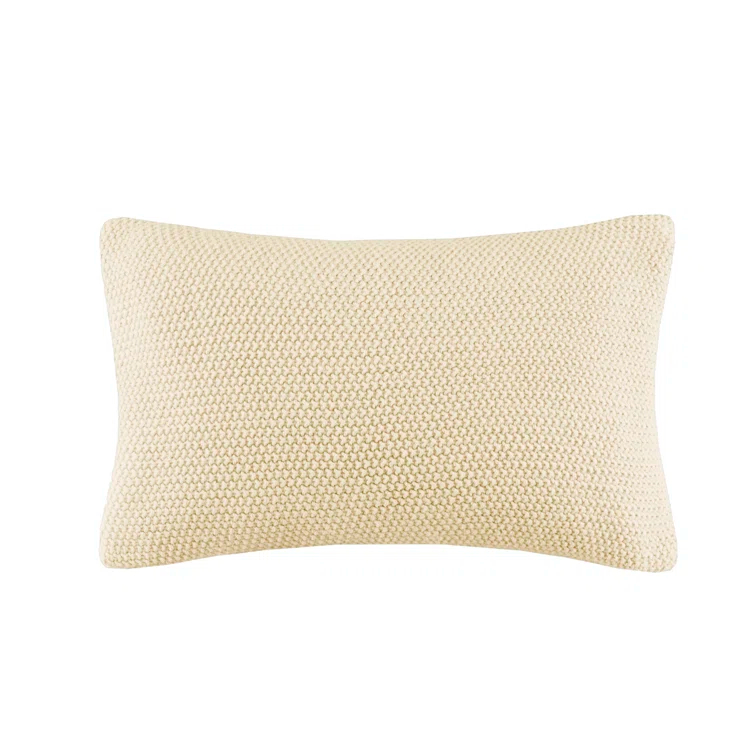 INK+IVY Bree Knit Oblong Pillow Sham