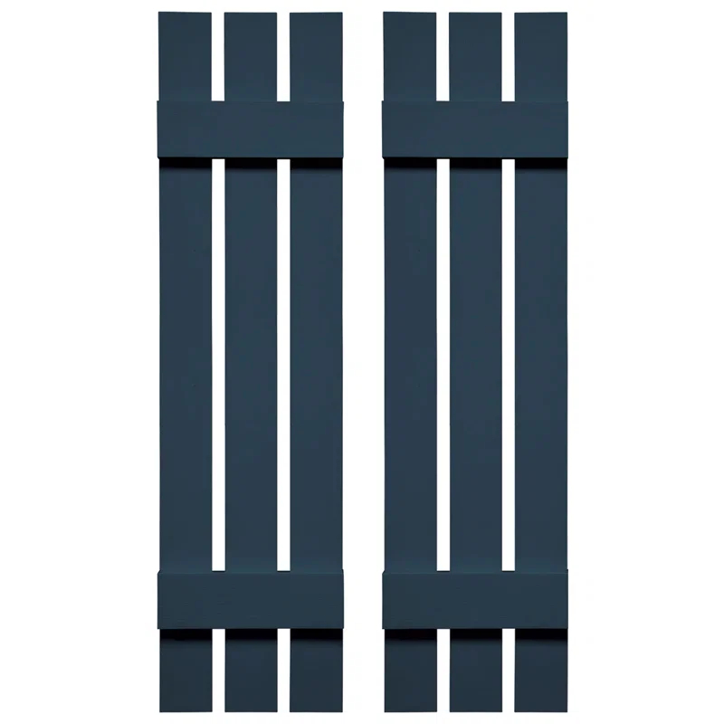 Builders Edge 12'' Board & Batten Shutters