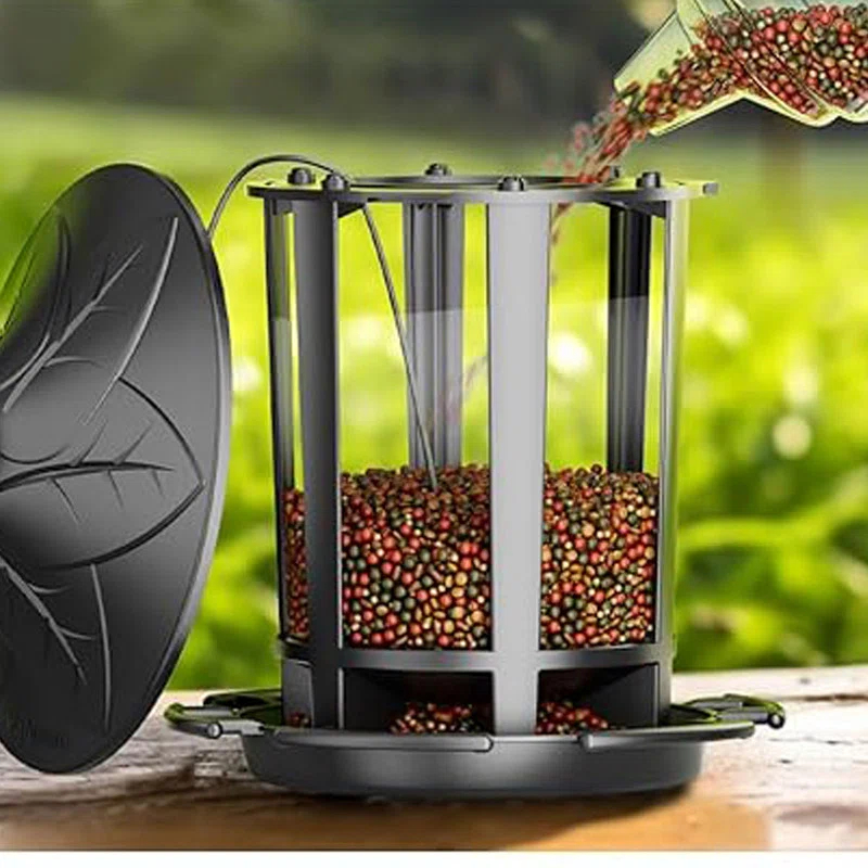 Arlmont & Co. 2 Pack Bird Feeders for Outdoor Hanging, Classic Castle Squirrel Proof Bird Feeders, for Goldfinches Chickadees Finches Sparrows