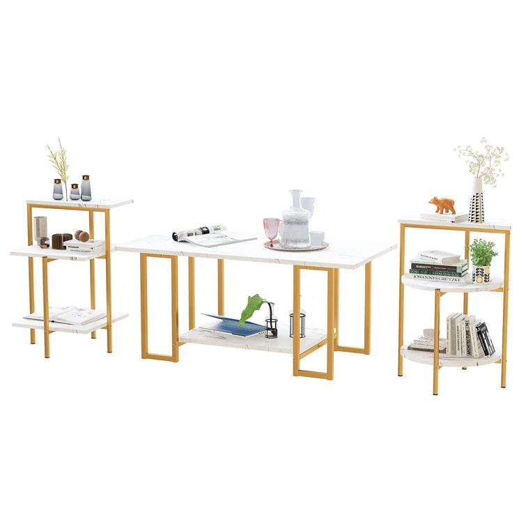 Latitude Run® 3 - Piece Living Room Table Set