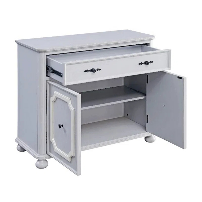 Enyin Cabinet, Gray Finish