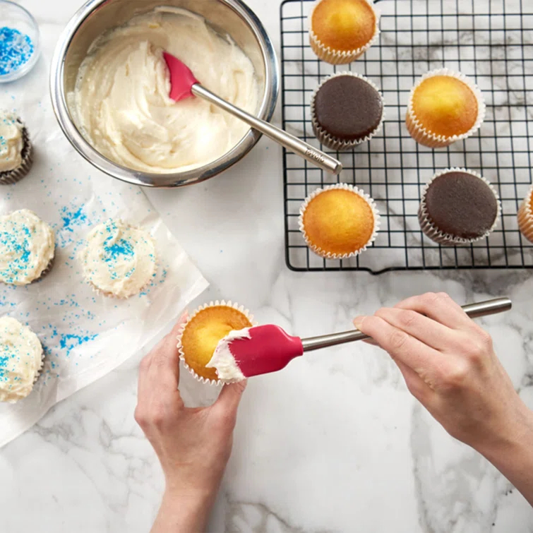 Tovolo Flex-Core® 2 -Piece Silicone Spatula / Turner Set