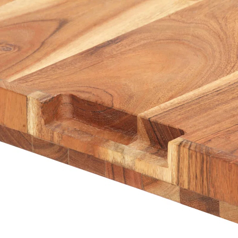 vidaXL VidaXL Chopping Board Cutting Board Kitchen Worktop Saver Solid Wood Acacia