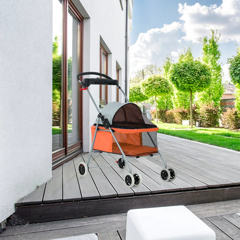 BestPet Foldable Pet Jogger Stroller