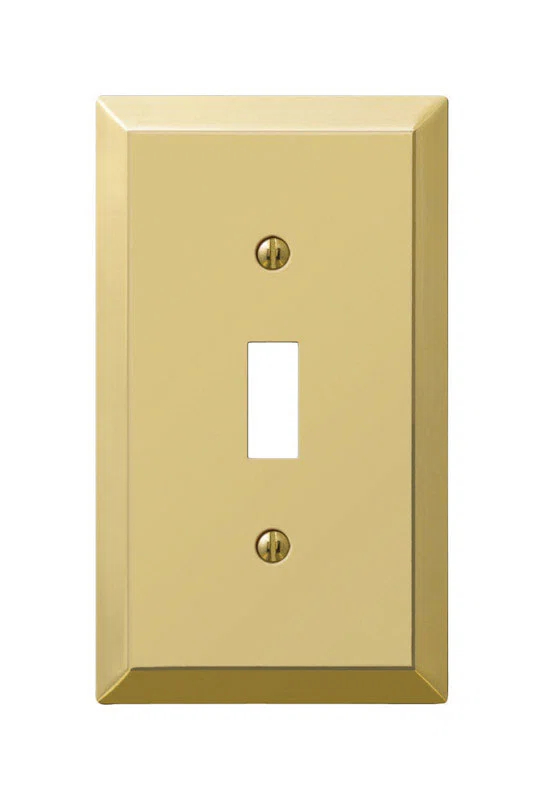 Symple Stuff Tindal No Subject 1 - Gang Toggle Light Switch Jumbo Wall Plate
