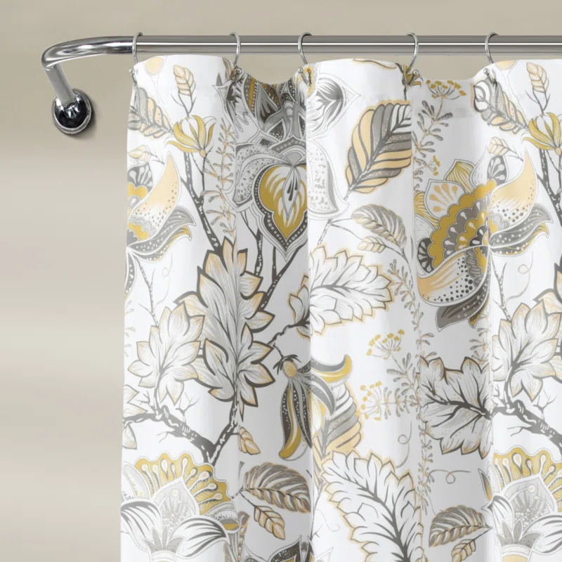 Lush Decor Floral Shower Curtain