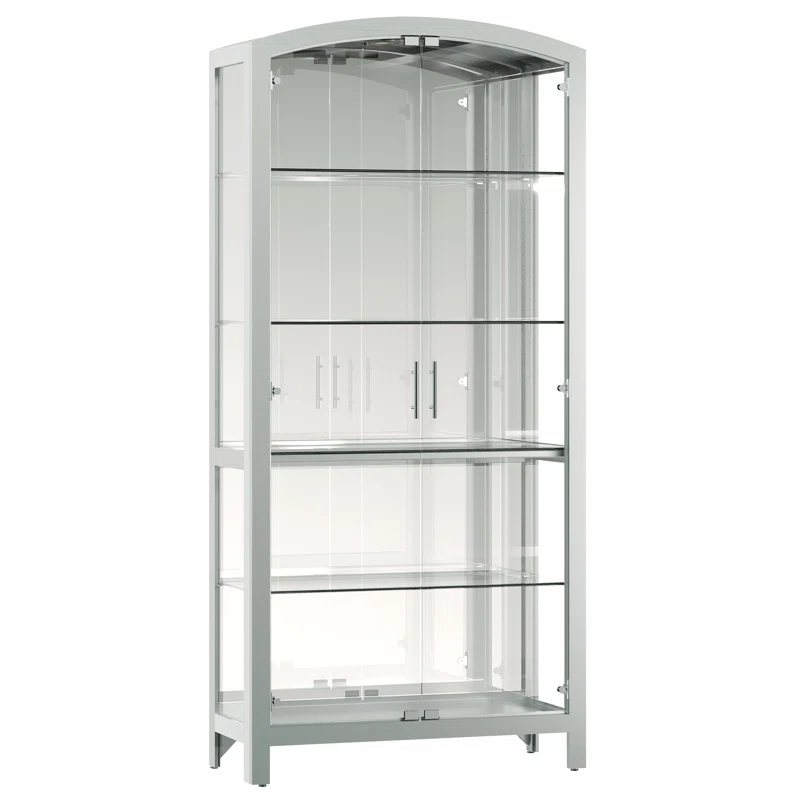Howard Miller® Elsie 82'' H x 38.5'' W Solid Wood Display Case