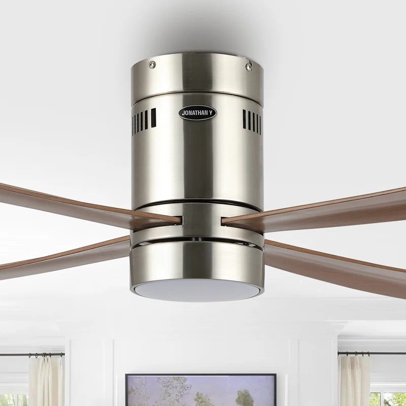 Jonathan Y Theo 52'' Ceiling Fan with LED Lights