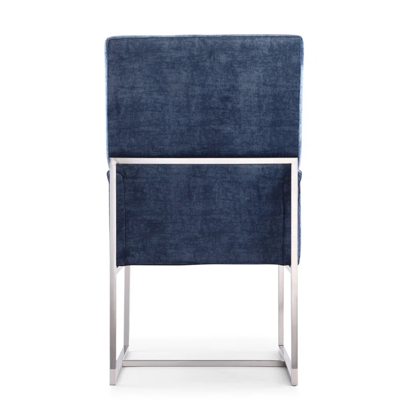 Orren Ellis Element Tufted Velvet Upholstered Arm Chair