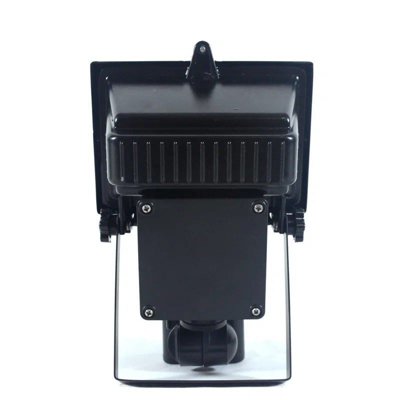 1 - Head LED Solar Powered Dusk to Dawn Outdoor Security Flood Light with Motion Sensor