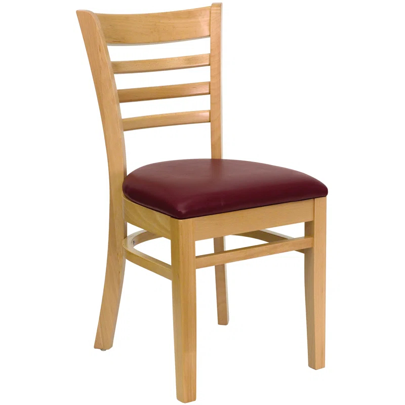 Red Barrel Studio® Ladder Back Wooden Restaurant Chair