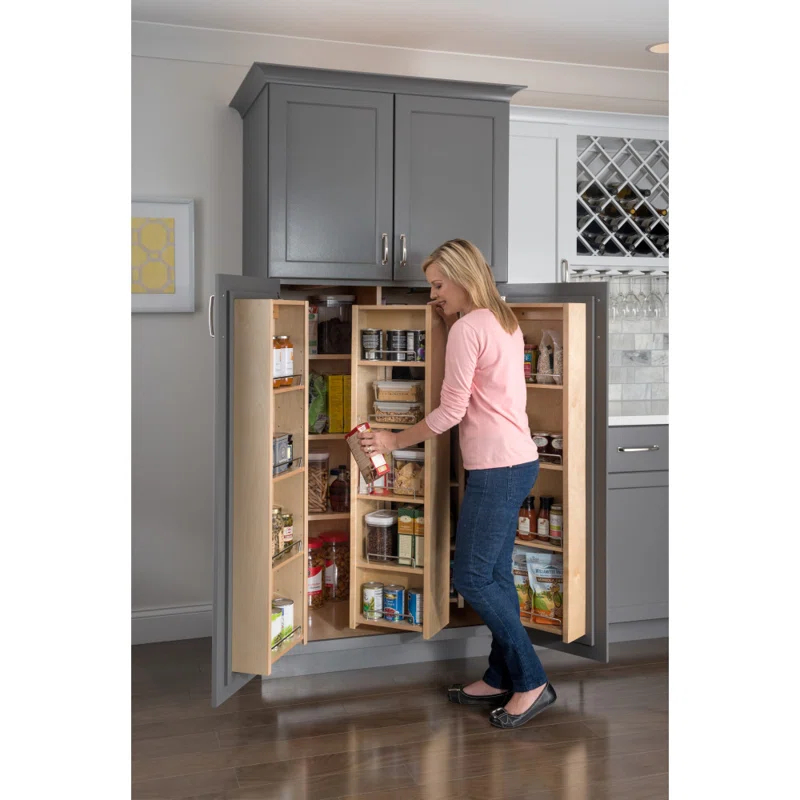 Pantry Door Mount Cabinet Organizer 12" X 45"