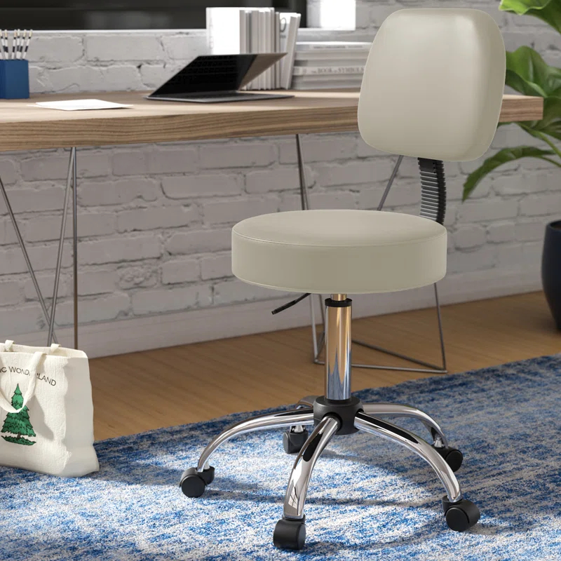 Boss Office Products Vinyl Drafting Chair