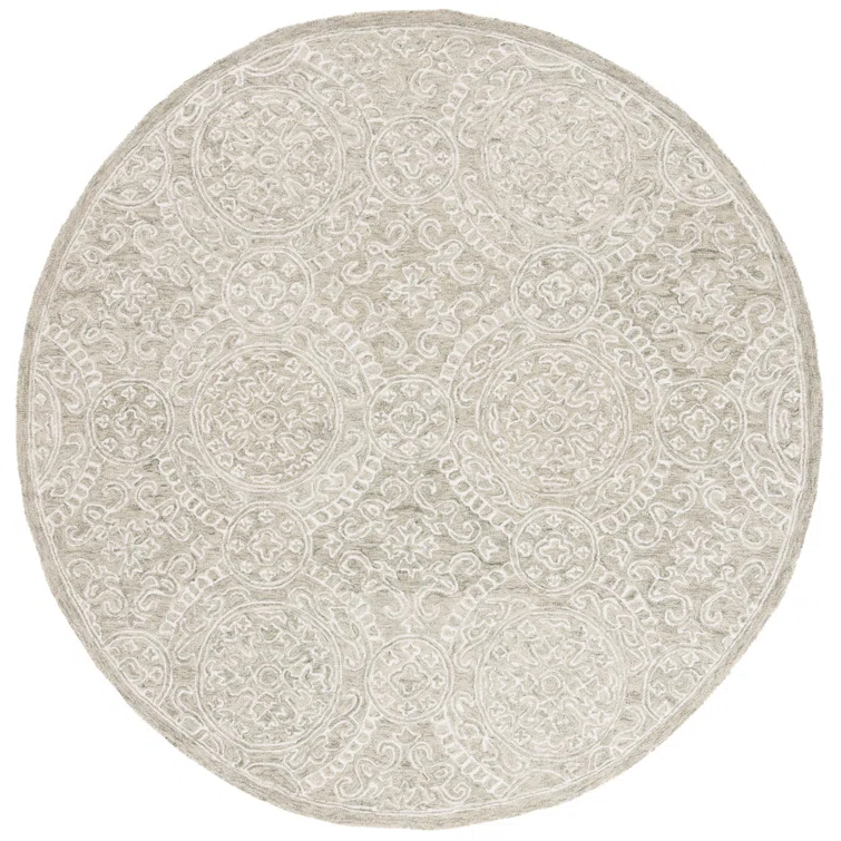 Lauren Ralph Lauren Lauren Ralph Lauren Hand Tufted Wool & Cotton Damask Rug