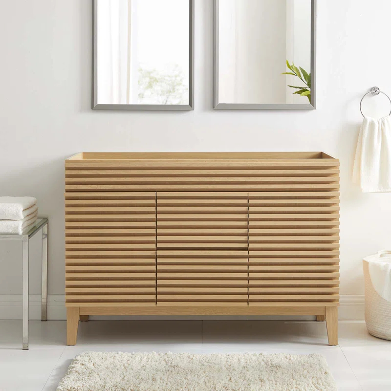 ESTETICA FURNITURE Modway 48" Single Bathroom Vanity Base Only